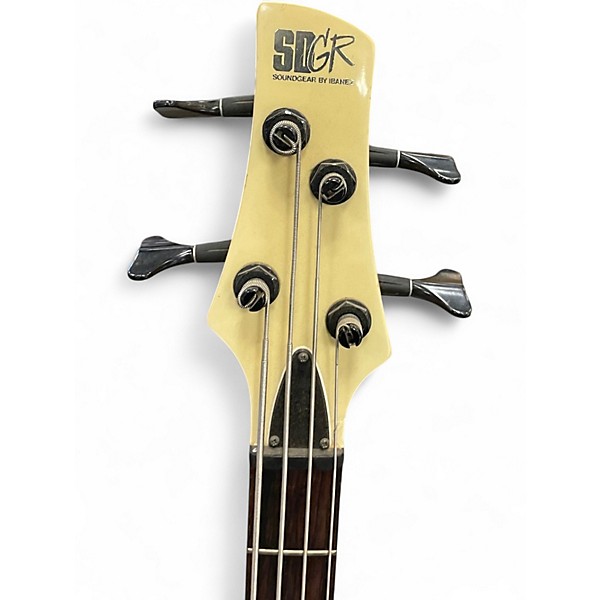 Used Ibanez SDGR SR600 Pearl White Electric Bass Guitar