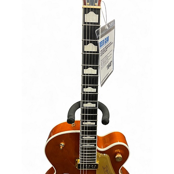 Used 2023 Gretsch Guitars G6120TGDS Orange Hollow Body Electric Guitar
