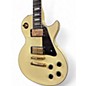 Used 2002 Epiphone Les Paul Custom Alpine White Solid Body Electric Guitar