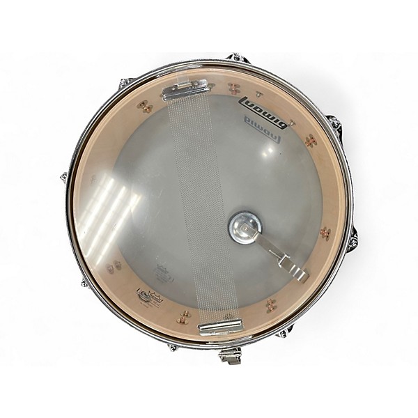 Used Ludwig 5X13 Accent CS Snare Natural Drum