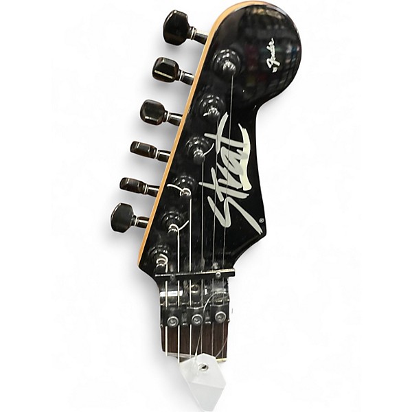 Used Fender Limited Edition HM Stratocaster BRIGHT WHITE Solid Body Electric Guitar