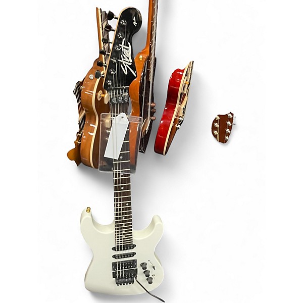 Used Fender Limited Edition HM Stratocaster BRIGHT WHITE Solid Body Electric Guitar