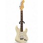 Used Fender STRATOCASTER Alpine White Solid Body Electric Guitar thumbnail