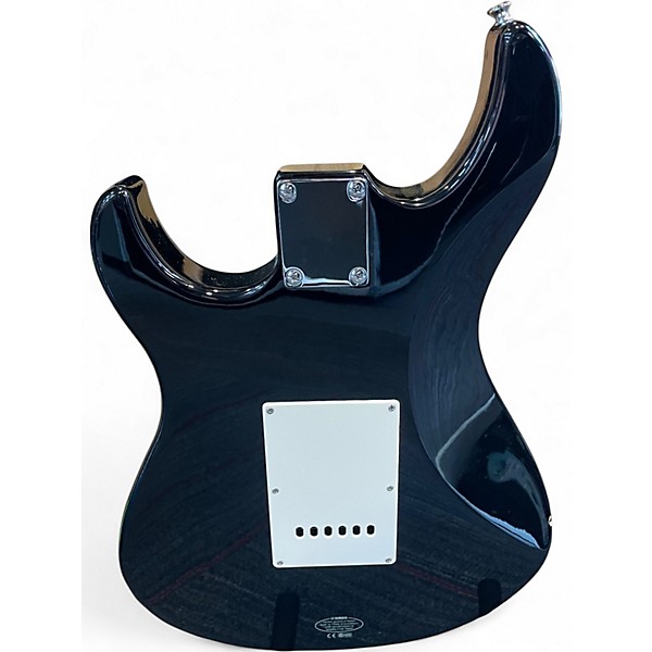 Used Yamaha EG112C Black and White Solid Body Electric Guitar