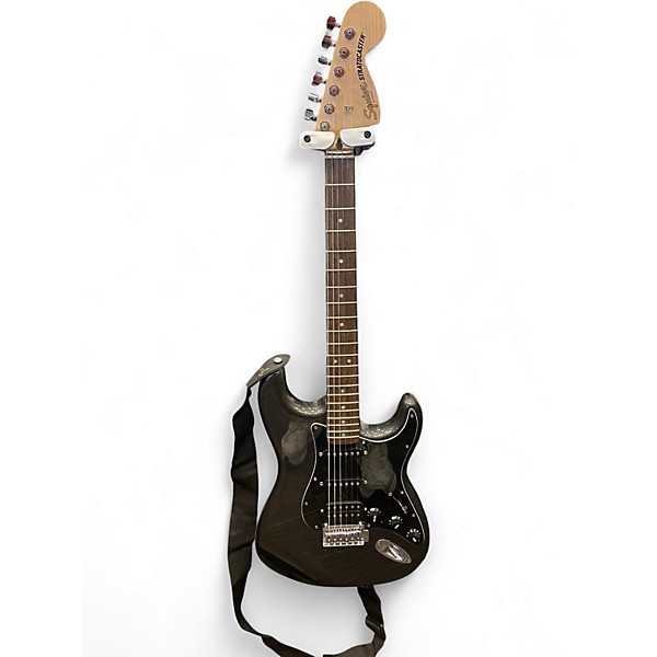 Used Squier Affinity Stratocaster Grey Solid Body Electric Guitar