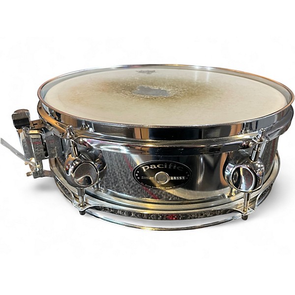 Used Pacific 13in Steel Snare Chrome Drum