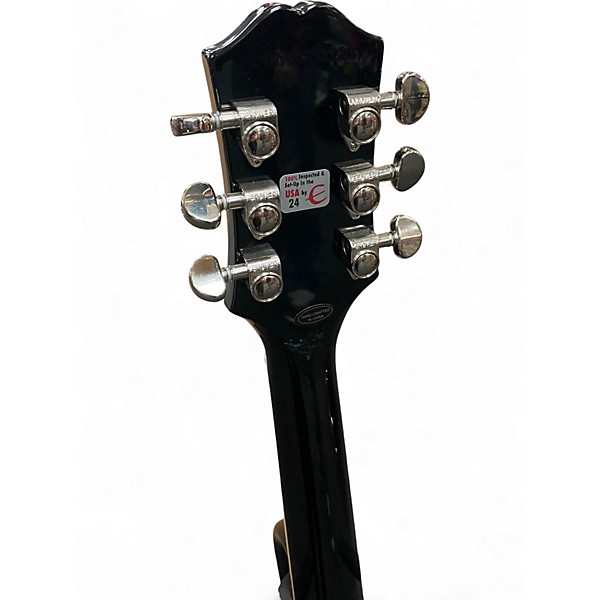 Used Epiphone Les Paul Standard 60's Ebony Solid Body Electric Guitar