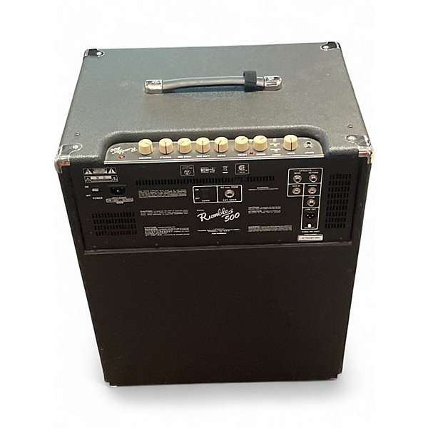 Used Fender Rumble V3 500W 2x10 Bass Combo Amp