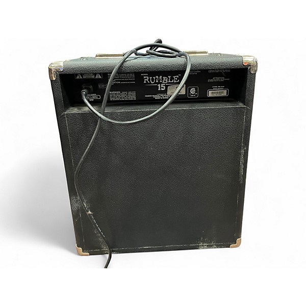 Used Fender Rumble 15 15W 1X8 Bass Combo Amp
