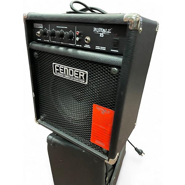 Used Fender Rumble 15 15W 1X8 Bass Combo Amp