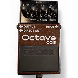 Used BOSS OCTAVE C5 Pedal