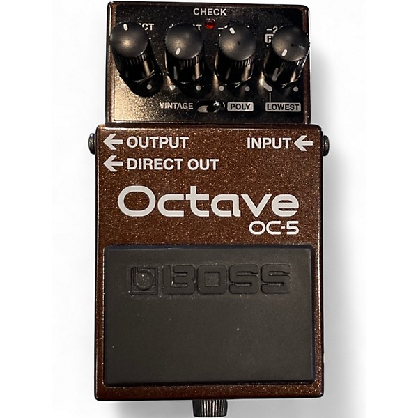 Used BOSS OCTAVE C5 Pedal