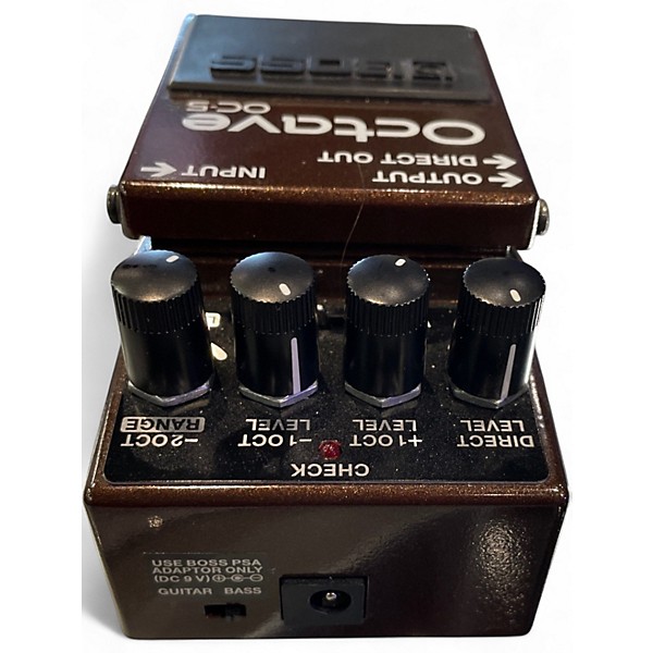 Used BOSS OCTAVE C5 Pedal