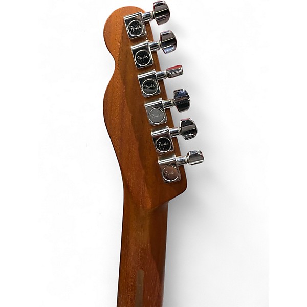 Used Fender American Acoustasonic Telecaster Natural Acoustic Electric Guitar