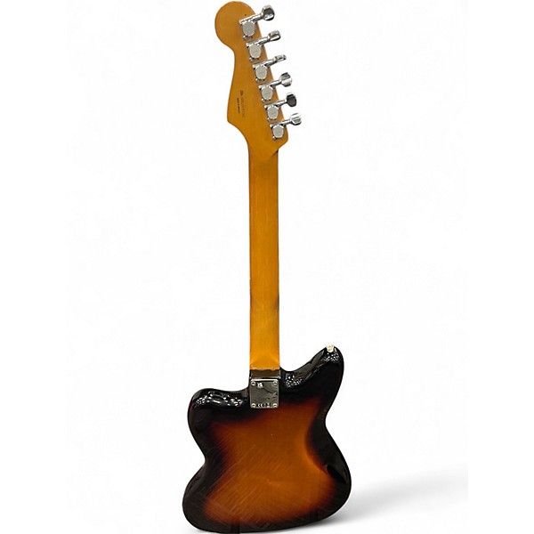 Used Fender KURT COBAIN JAGUAR NOS RW 3TSB 3 Tone Sunburst Solid Body Electric Guitar