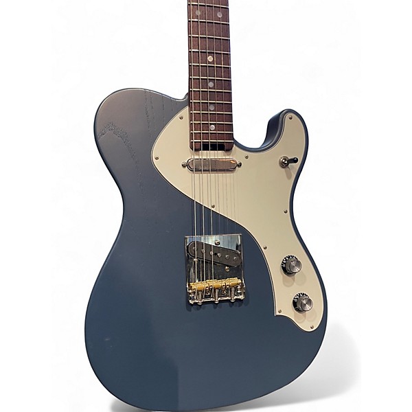 Used 2023 Veritas Texas Miracle Pro Series Land Rover Blue Solid Body Electric Guitar