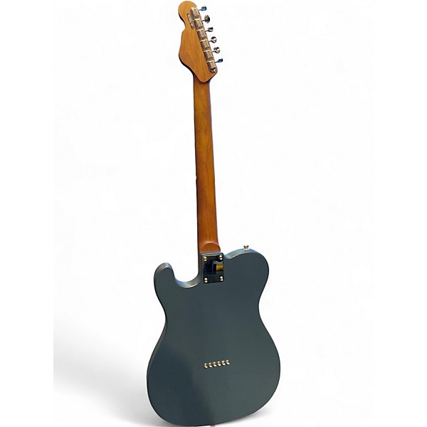 Used 2023 Veritas Texas Miracle Pro Series Land Rover Blue Solid Body Electric Guitar