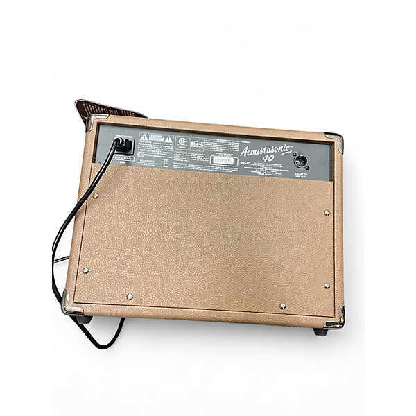 Used Fender acoustisonic 40 Guitar Power Amp