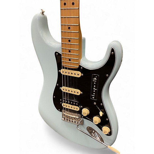 Used Fender Player Stratocaster Blue Solid Body Electric Guitar