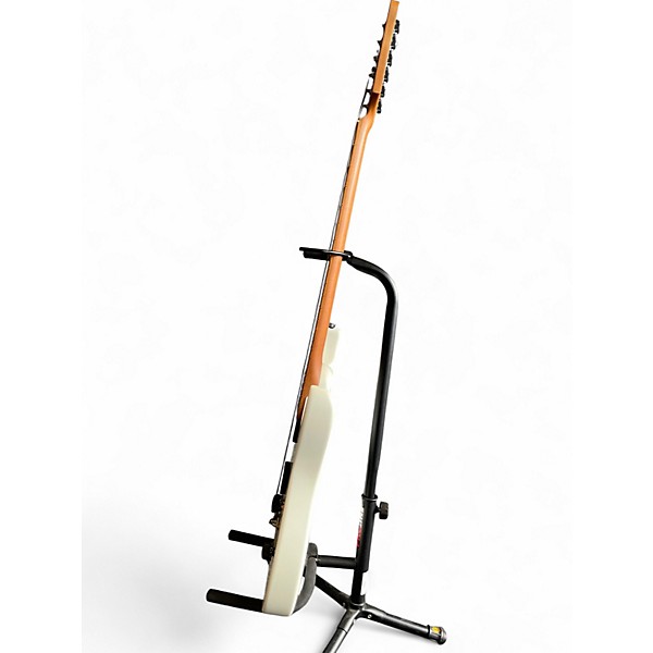 Used Ibanez AZ2402-PWF PEARL WHITE FLAT Solid Body Electric Guitar