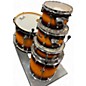 Used Pearl 5 Piece Decade Maple Satin Amburst Drum Kit