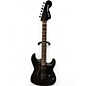 Used Squier STANDARD SERIES STRATOCASTER BLACK Solid Body Electric Guitar thumbnail
