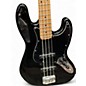 Used Squier Affinity Jazz Bass Black Electric Bass Guitar
