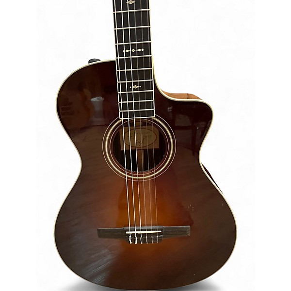 Used Taylor 712CE-N SUNBURST Classical Acoustic Electric Guitar