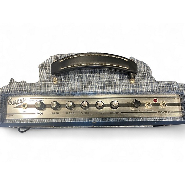 Used Supro 1650RT Royal Reverb 60/35W 2x10 Tube Guitar Combo Amp