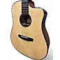 Used Dowina DW- WALNUT Natural Acoustic Guitar