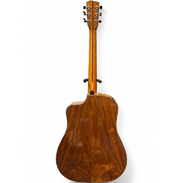 Used Dowina DW- WALNUT Natural Acoustic Guitar