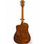 Used Dowina DW- WALNUT Natural Acoustic Guitar
