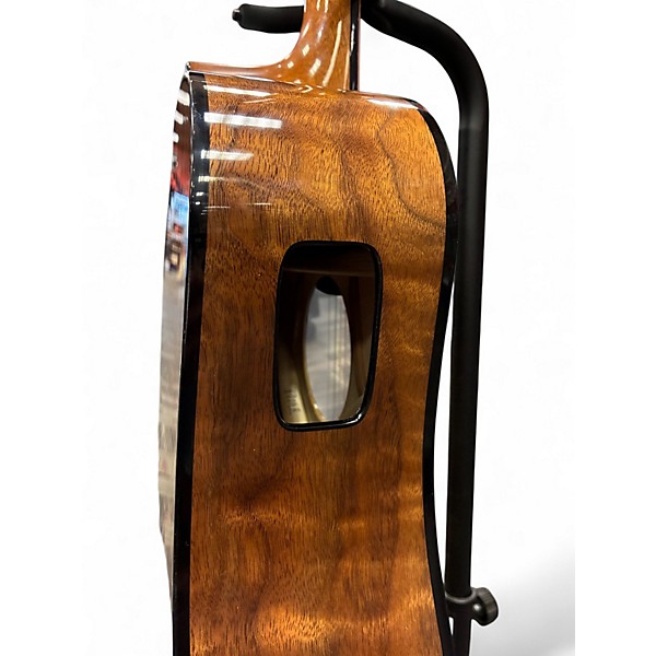 Used Dowina DW- WALNUT Natural Acoustic Guitar