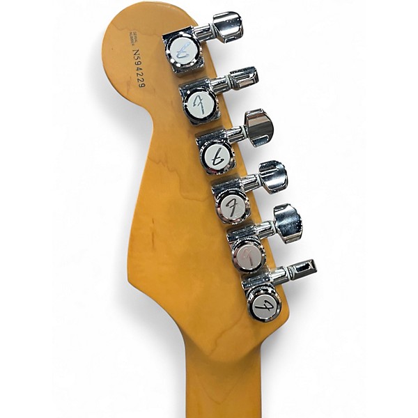 Used Fender FSR Standard Stratocaster Candy Apple Red Solid Body Electric Guitar