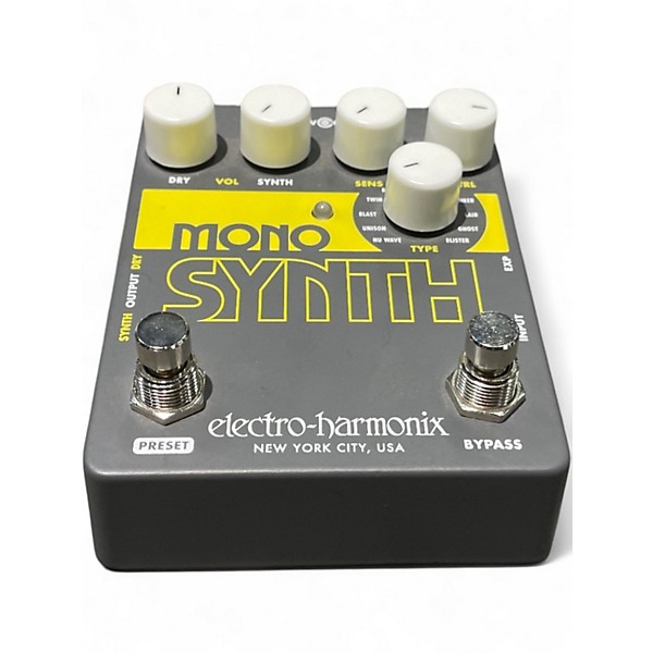 Used Electro-Harmonix Guitar Mono Synth Effect Pedal