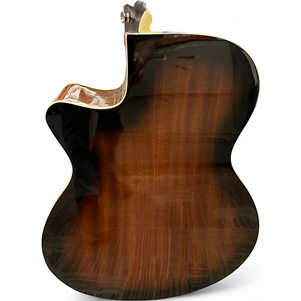 Used Ibanez AEG1812II Brown Sunburst 12 String Acoustic Electric Guitar