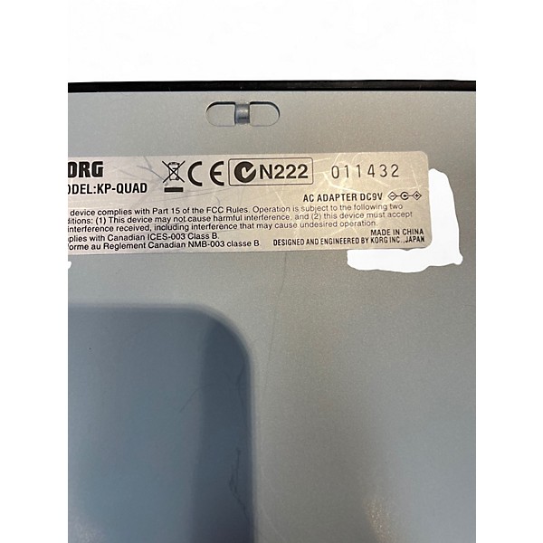 Used KORG Kaoss Pad Quad Multi Effects Processor