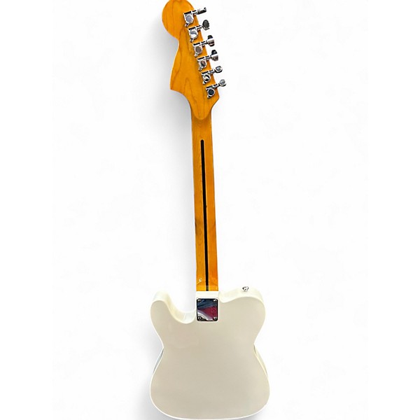 Used El Jefe HHTL White Solid Body Electric Guitar