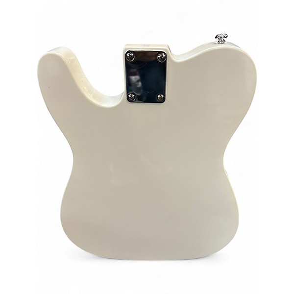 Used El Jefe HHTL White Solid Body Electric Guitar