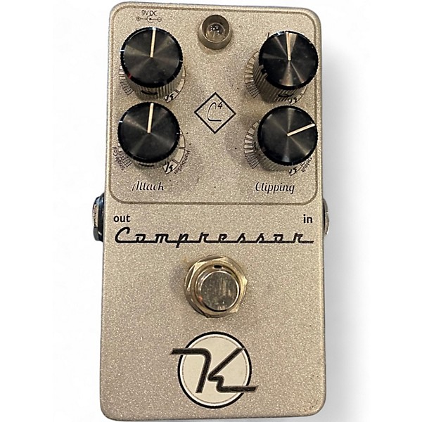 Used Keeley 4 Knob Compressor Effect Pedal