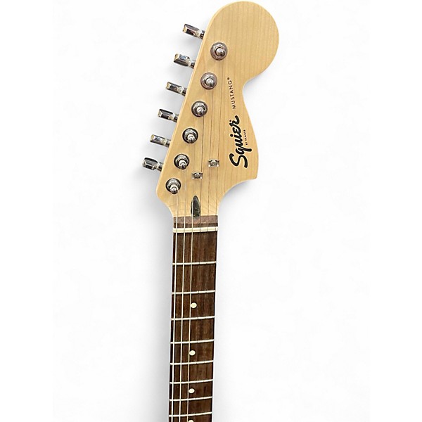 Used Squier Bullet Mustang HH Olympic White Solid Body Electric Guitar