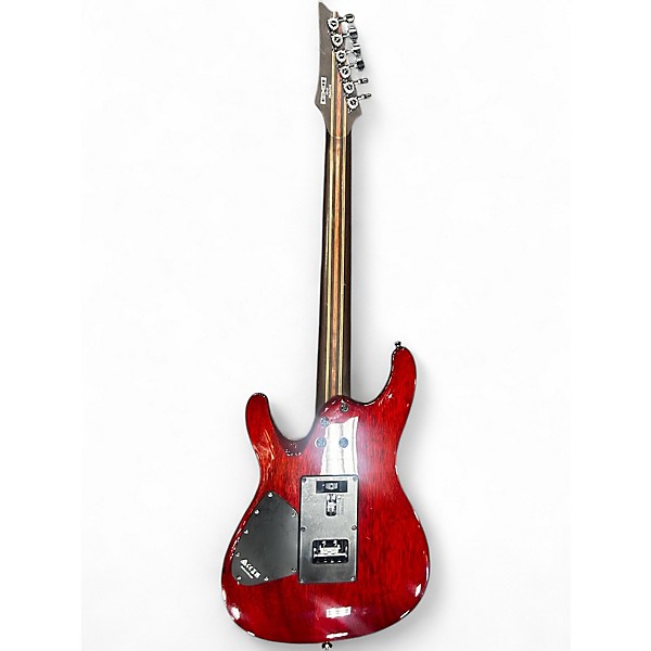 Used Ibanez S1070PBZ BLUE BURL Solid Body Electric Guitar