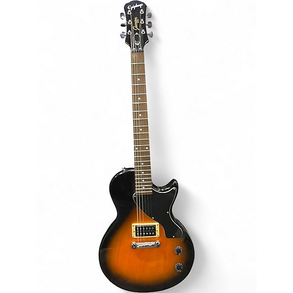 Used Epiphone Les Paul Junior Single Cut Vintage Sunburst Solid Body Electric Guitar
