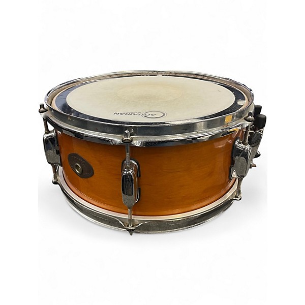 Used TAMA 13X5.5 Rockstar Series Snare Trans Orange Drum