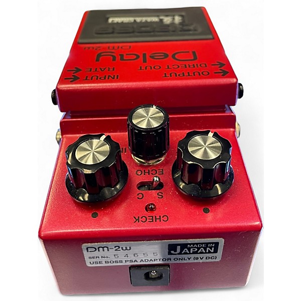 Used BOSS DM2W Delay Waza Craft Effect Pedal