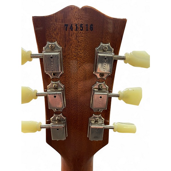 Used Gibson 1957 Reissue Les Paul Gold Solid Body Electric Guitar