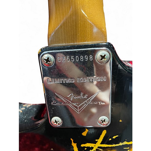 Used Fender CUSTOM SHOP LTD DUAL MAG II STRAT RELIC BLACK Solid Body Electric Guitar