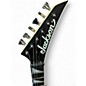 Used Jackson Gus G. Star JS32 BLACK WITH WHITE PINSTRIPES Solid Body Electric Guitar