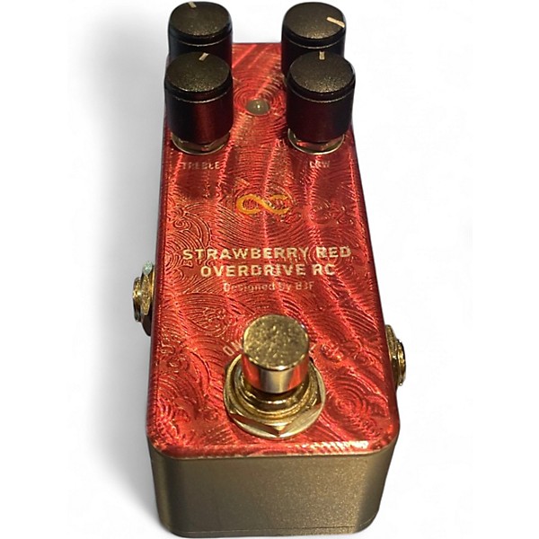 Used Bjf STRAWBERRY RED  Effect Pedal
