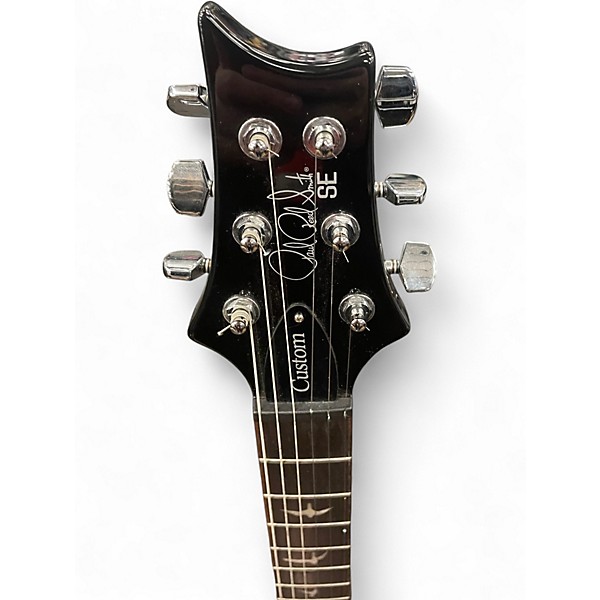 Used PRS SE Custom 24 BLACK GOLD SUNBURST Solid Body Electric Guitar